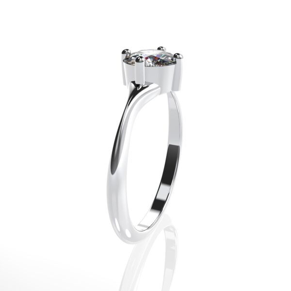 solitaire promise and dainty ring